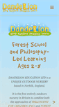 Mobile Screenshot of dandelionsnorfolk.com